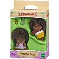 SYLVANIAN FAMILIES- Hedgehog Twins Mini Muñecas Y Accesorios- Multicolor (Epoch para Imaginar 5218)
